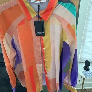 Insight Colorful Striped Blouse
